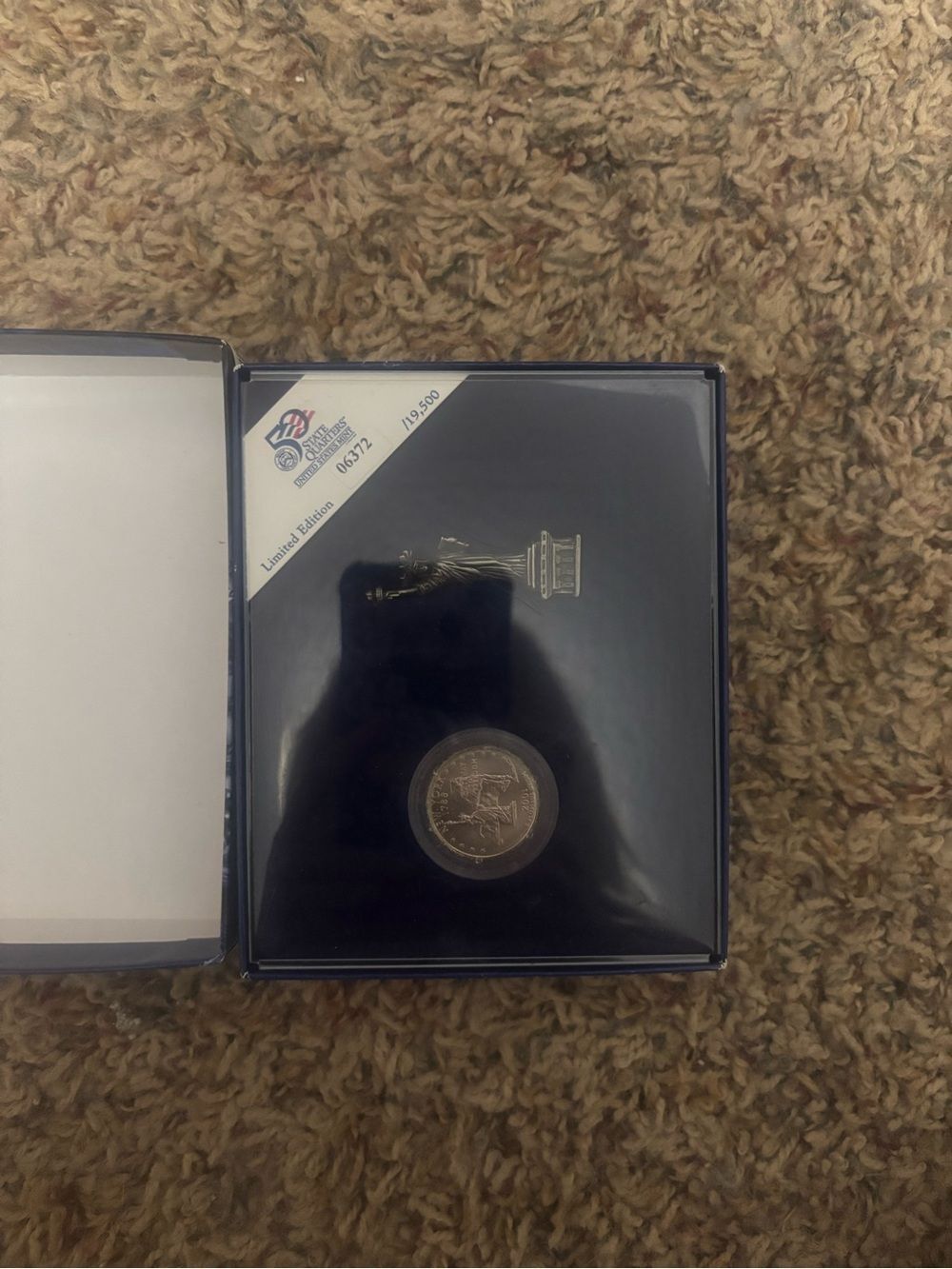 Hallmark American Spirit Collection Coin and Figurine - Statue of Liberty